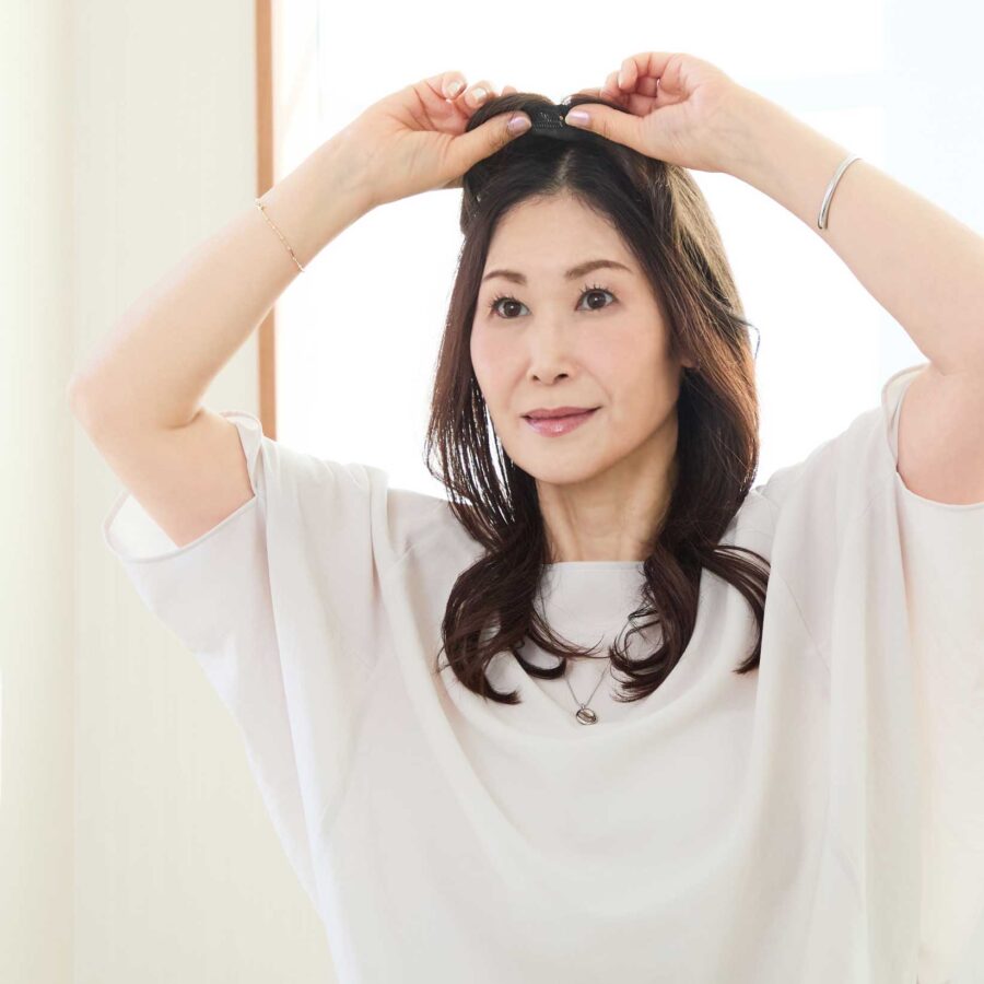 自分で洗えて扱いやすい高品質ウィッグ