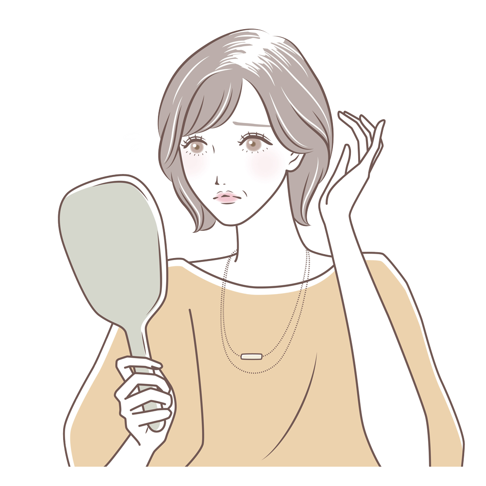 大人女性に多い“髪のお悩み”